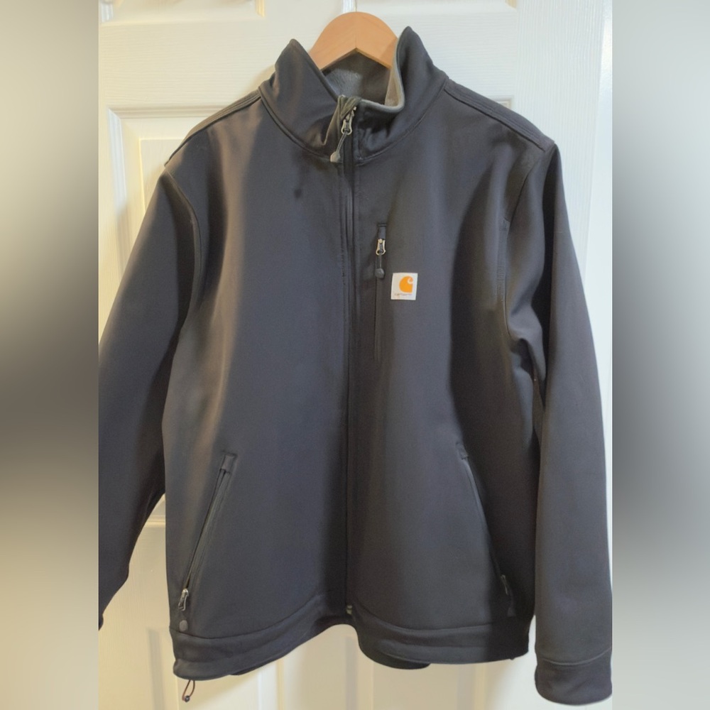Carhartt Gray Fleece-Lined Jacket
